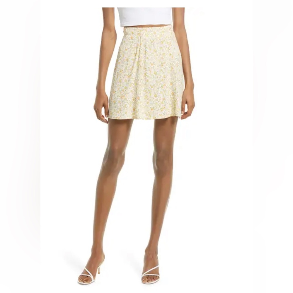Reformation Flounce Skirt Size 0, Lima